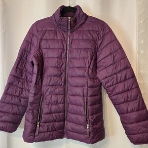 St. John's Bay Women's Plum Puffer Jacket